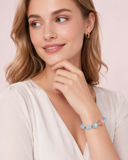 Aquamarine Energy Bracelets