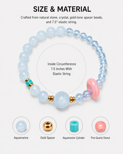 Aquamarine Energy Bracelets