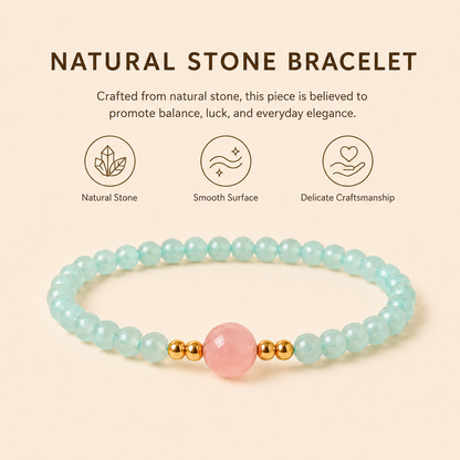 Green Aventurine &Carnelian Energy Bracelets
